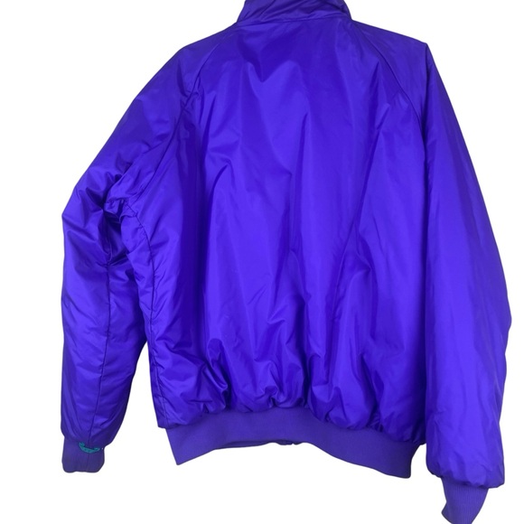 Columbia Men's Reversible All Weather Jacket Purple & Teal Size Large - Picture 6 of 14